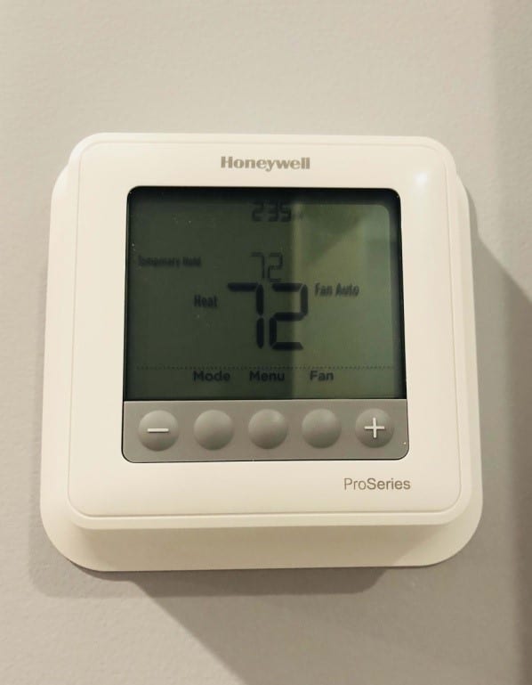 program your thermostat